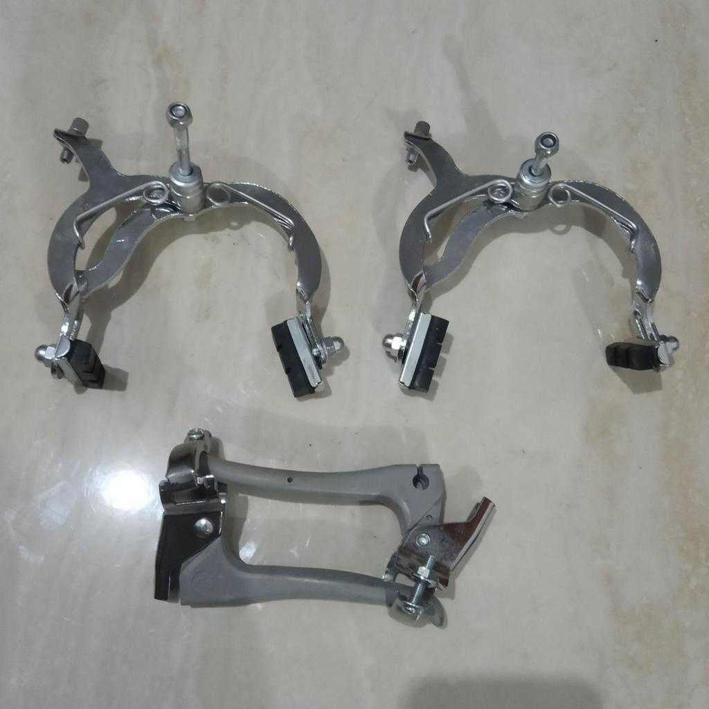 Rem u Brakeset Sepeda Mtb Federal Jadul genio Brake Set Lever