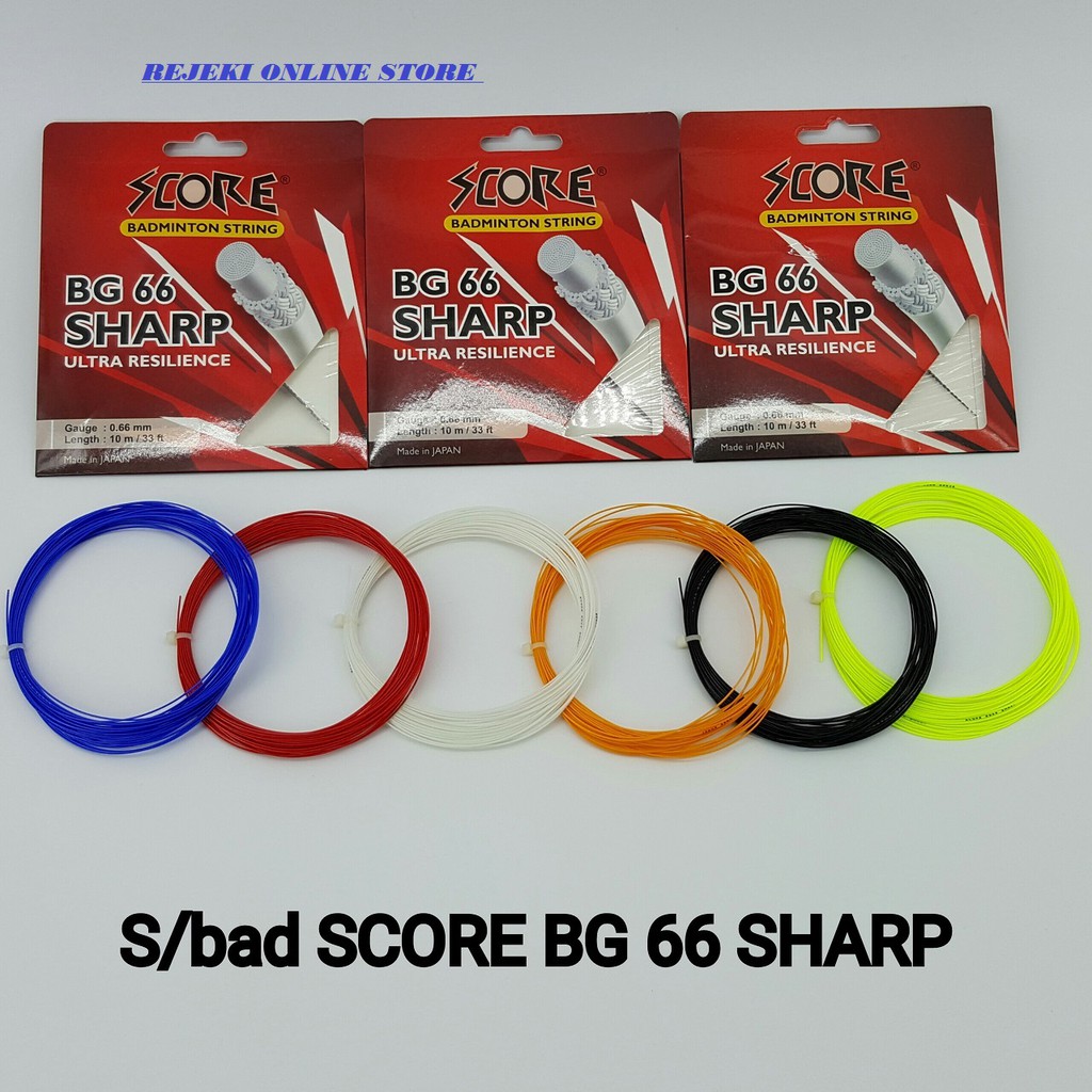 SENAR BADMINTON SCORE BG 66 SHARP
