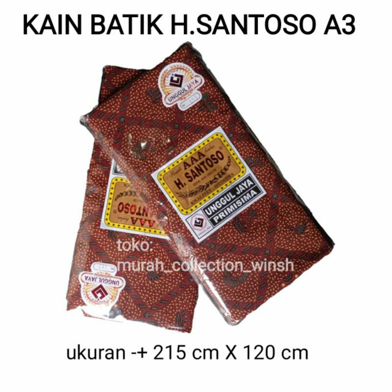 jarik sidomukti | kain jarik batik h.santoso aaa | jarik sogan | kain batik