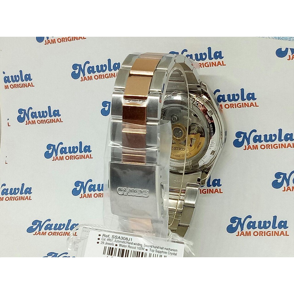 Seiko Presage SSA308J1 Automatic Rose Gold - Jam Tangan Pria SSA308