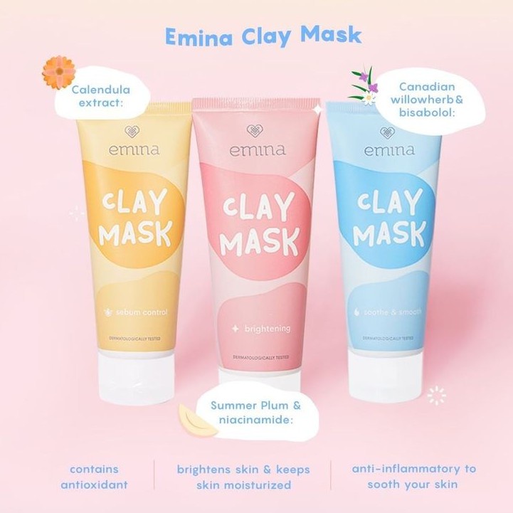 EMINA CLAY MASK 60ML