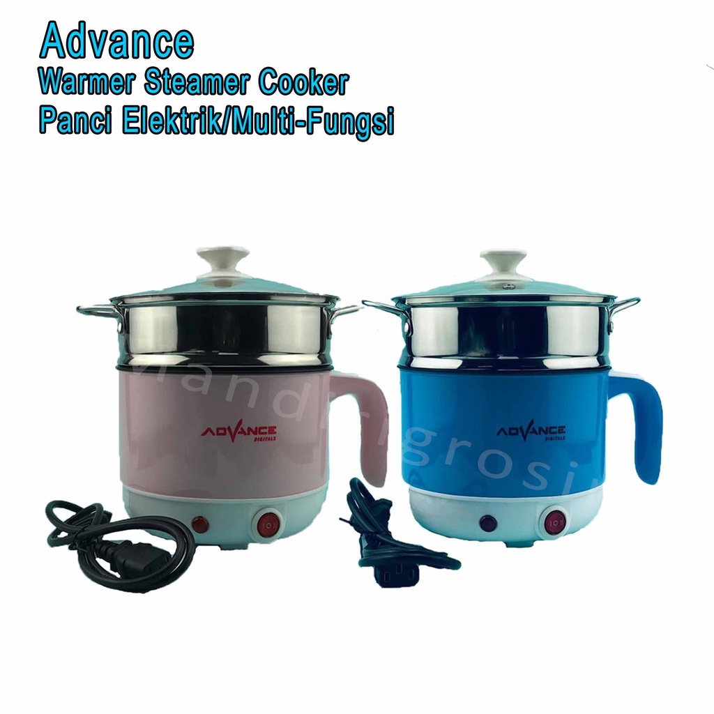 Warmer Steamer Cooker * Advance * Panci Elektrik * Multi-Fungsi