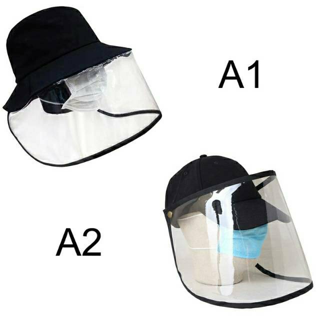 BLOCKING VIRUS PROTECTION HAT TOPI PELINDUNG VIRUS ANTI FOG UNISEX