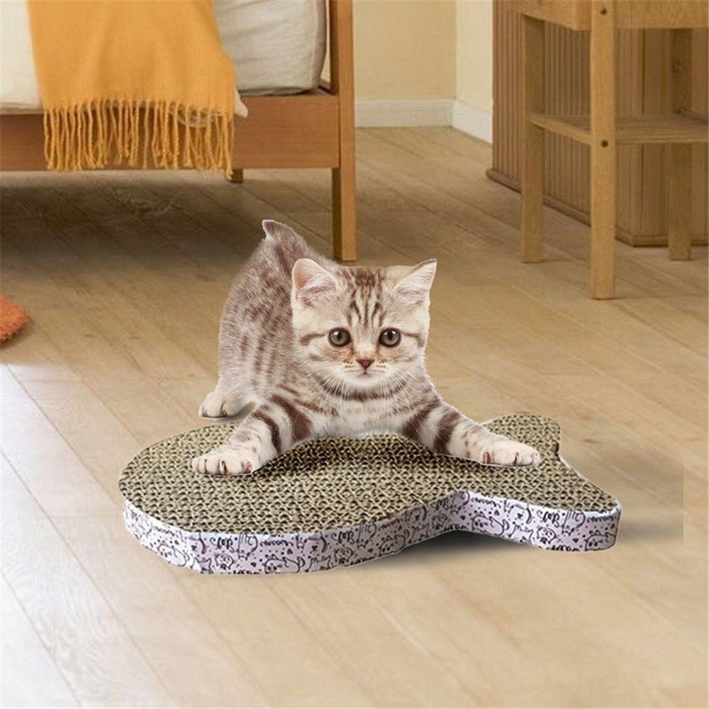 Alas Papan Garukan Kucing SOLIGHTER Lucu Kitten Product Scratcher Peralatan Mainan Cakar Cakar