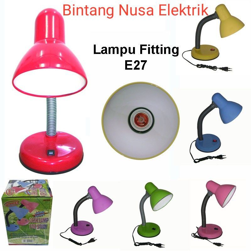 Jiamei JM-203S Lampu Meja/Lampu Belajar/Lampu Baca/Desk Lamp/Lampu Kerja/Reading Lamp