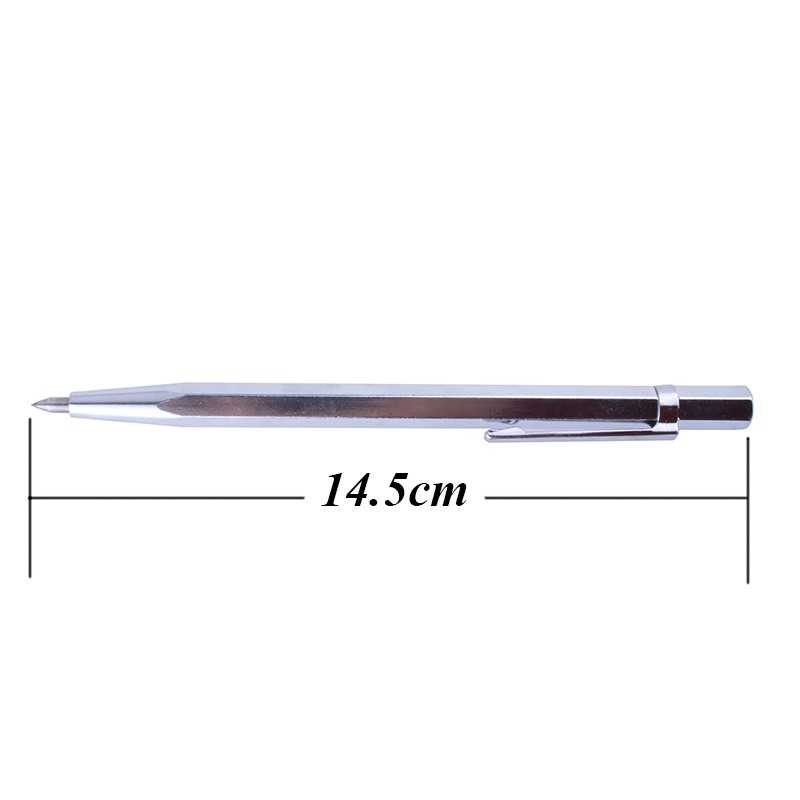 (BISA COD) RVOSTR Flexsteel Pena Ukir Metal Engraving Scriber Tungsten Carbide Tip