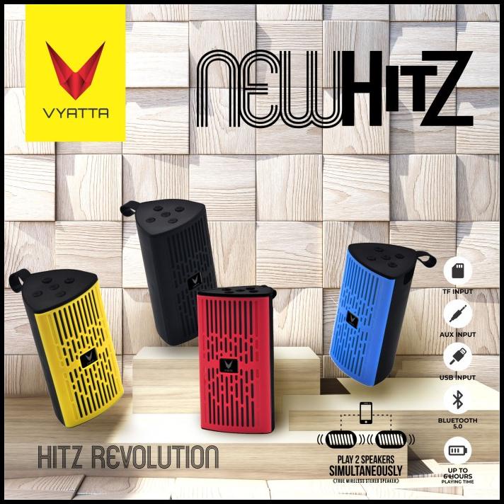 Vyatta New Hitz Tws Speaker Enhanced Bass, Stereo, Bluetooth, Usb