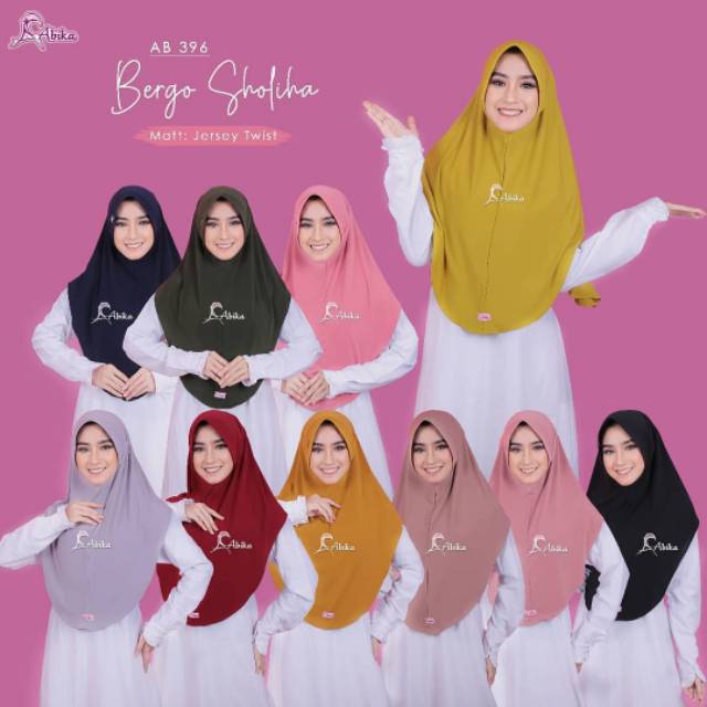Bergo sholiha abika/jilbab bergo abika/jilbab by abika/jilbab i stants abika