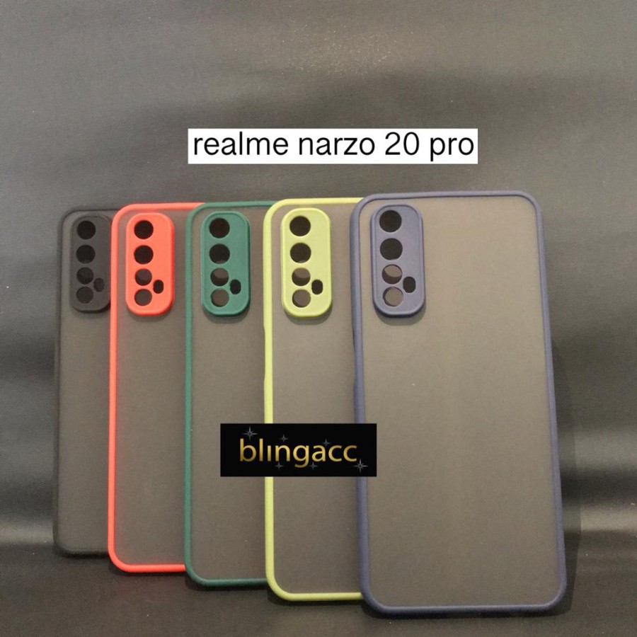 Case Hybrid Matte Fuze Realme Narzo 30A Realme C25 C25S Realme C20 C21 C21Y