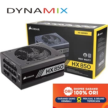 Corsair HX850 850W Fully Modular 80Plus Platinum Power Supply | PSU GARANSI RESMI