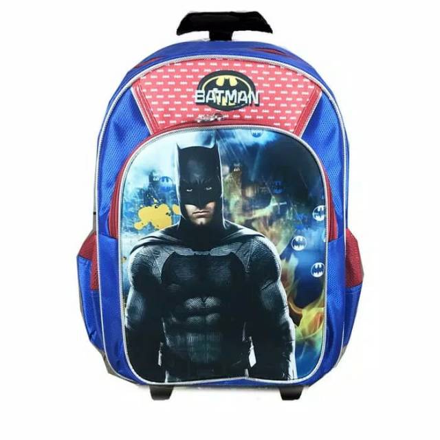 Tas Trolley Sekolah Anak TK || Tas Sekolah Anak TK Batman