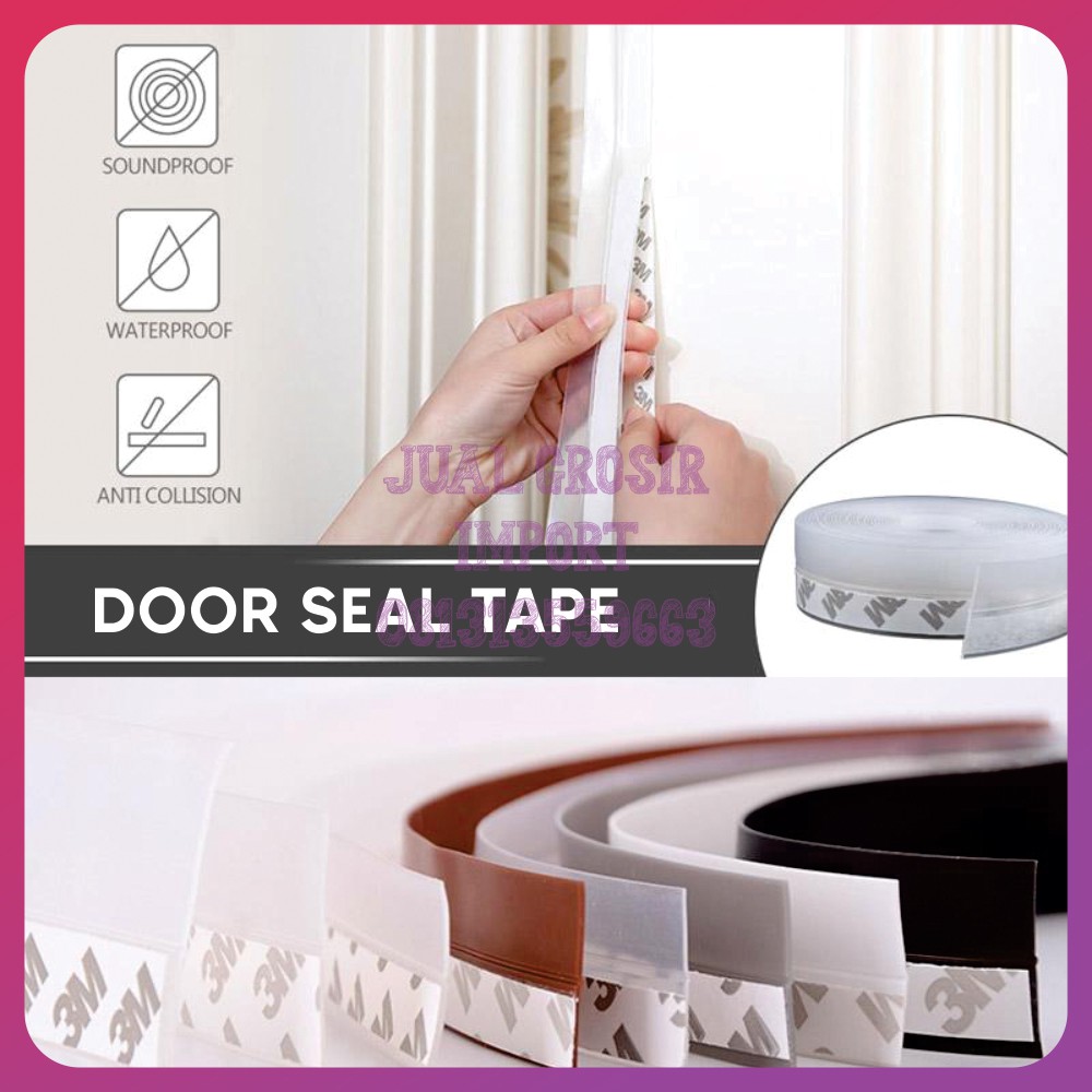 Seal Penutup Celah Bawah Pintu Door Bottom Anti Debu dan Kecoak - Bottom Door Seal Tape