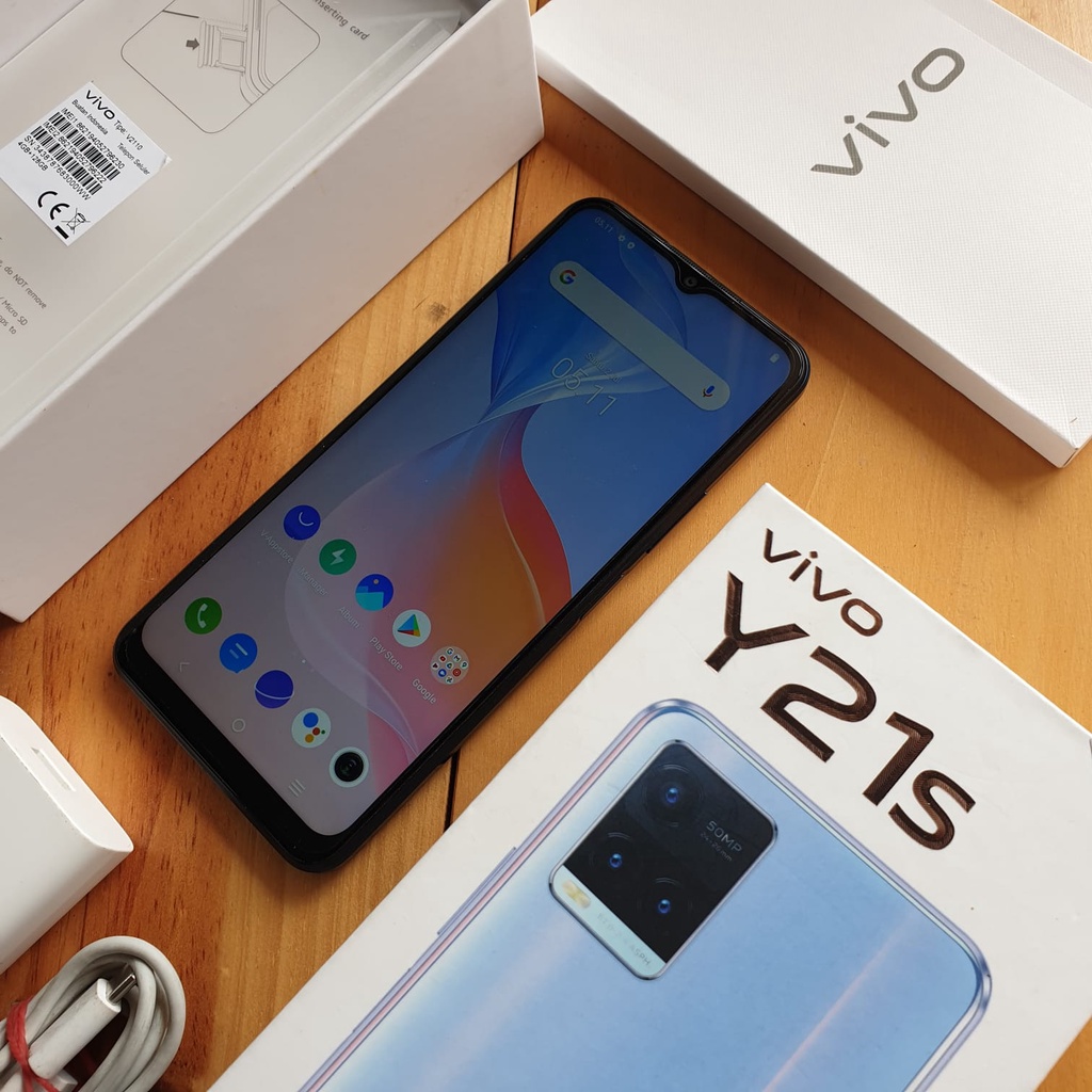 VIVO Y21S SECOND 4/128GB HANDPHONE SECOND HP SEKEN HP BEKAS HP MURAH