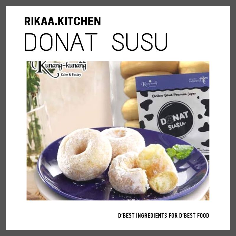 RIKAA.KITCHEN - DONAT SUSU KUNANG KUNANG