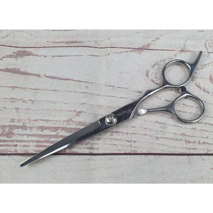 Gunting Rambut Pangkas Full Stainless Steel Model Flat Cut BHT002