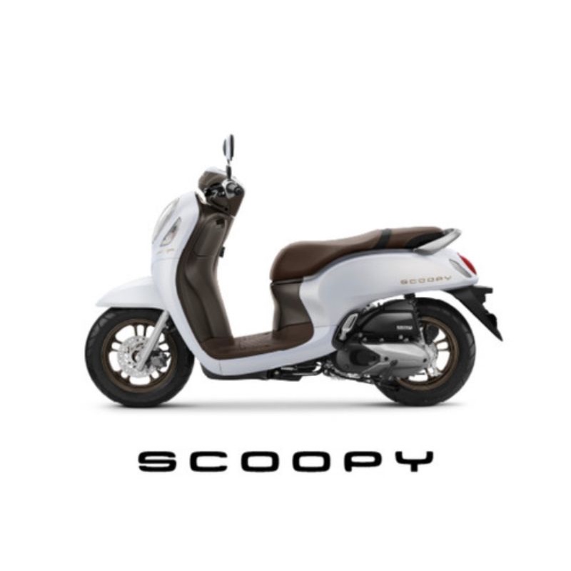 Cover Tutup Tameng Knalpot Honda Scoopy Standar Tahun 2020 - 2022 Original