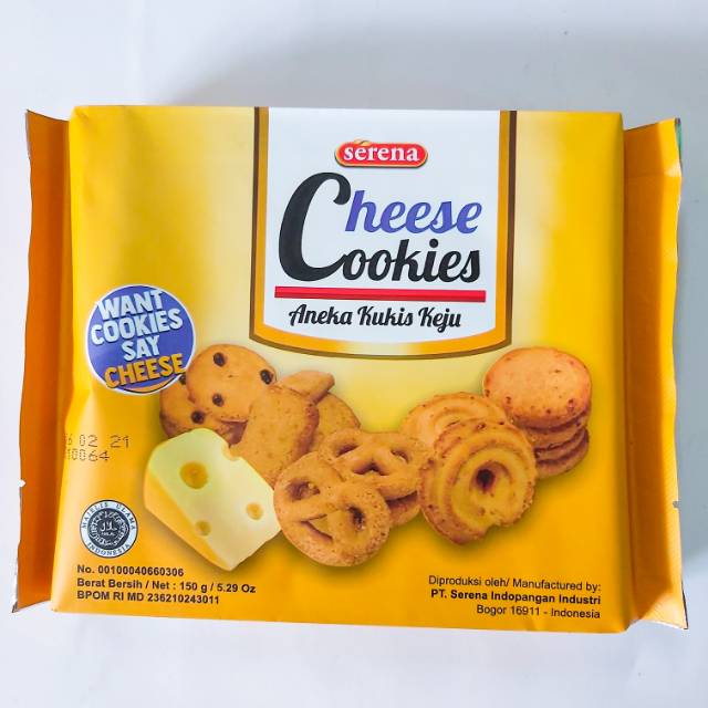 Serena Cheese Cookies 150gr