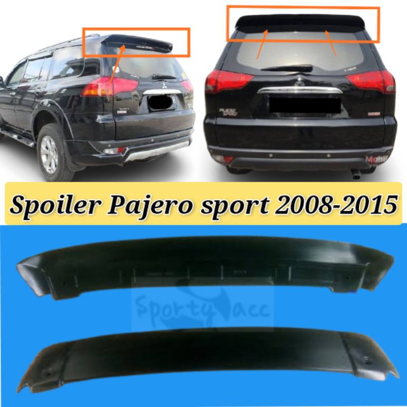 Spoiler pajero sport 2008-2015