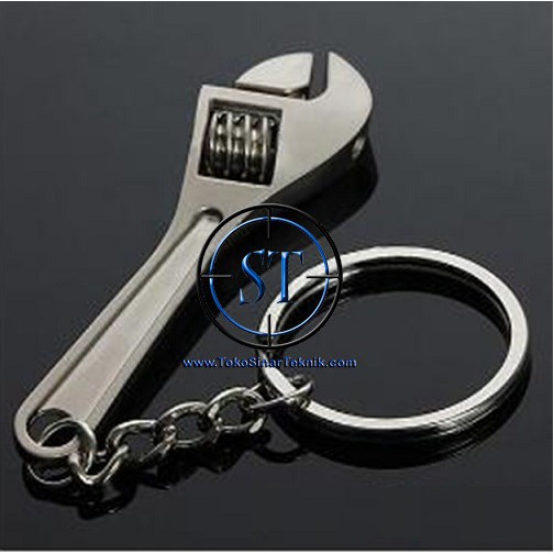 Key chain - Gantungan Kunci Inggris Keychain Mainan Wrench Alat Tukang Kado Hobi Mini Unik Bahan Logam