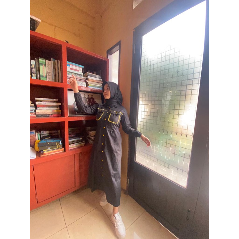 MIDI DRESS AINI KATUN POPLIN IMPORT PREMIUM / BUSUI / MIDI DRESS 2022 / MIDI DRESS BEST SELLER / VAR