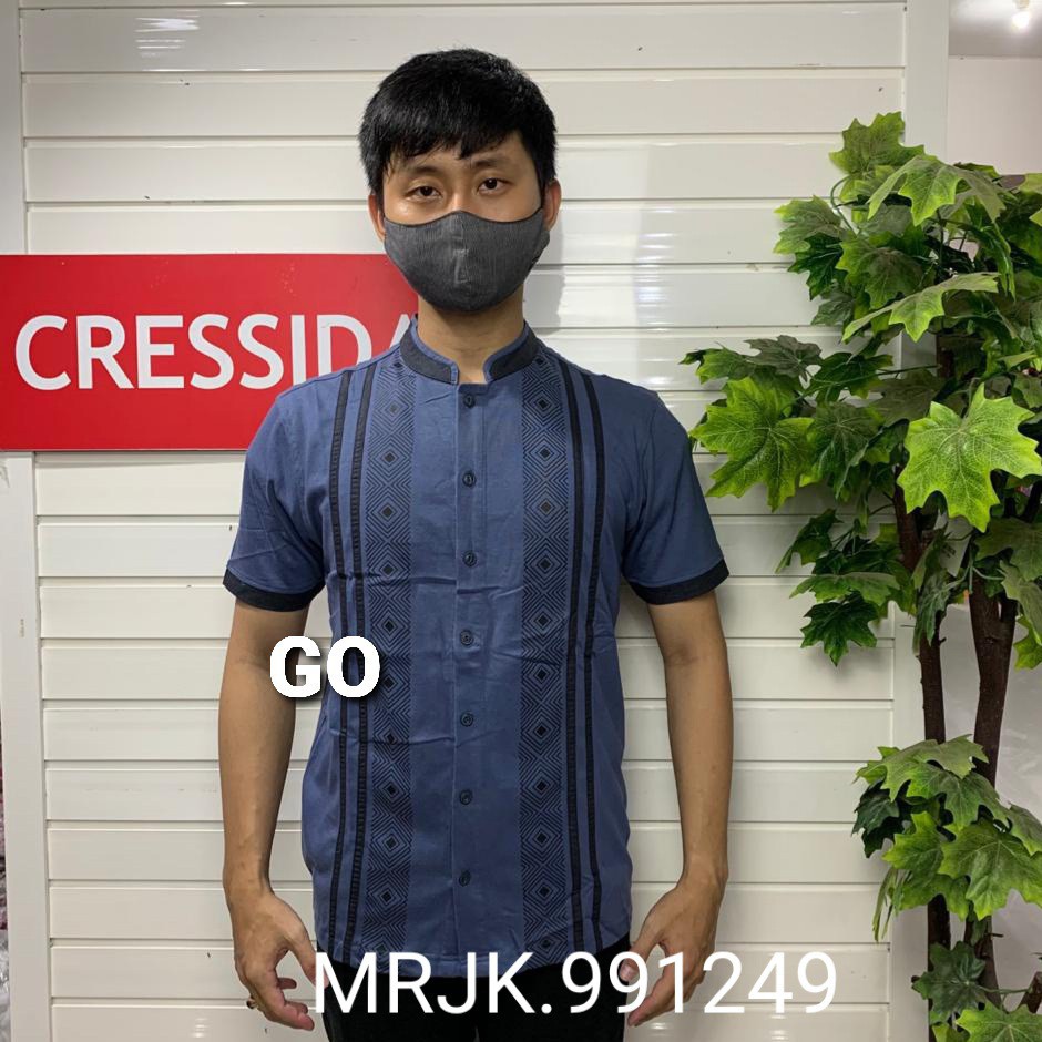 gos  KOKO KAOS CRESSIDA Baju Muslim Pria Laki-Laki Cowok Taqwa Original Turki Lengan Pendek Kekinian