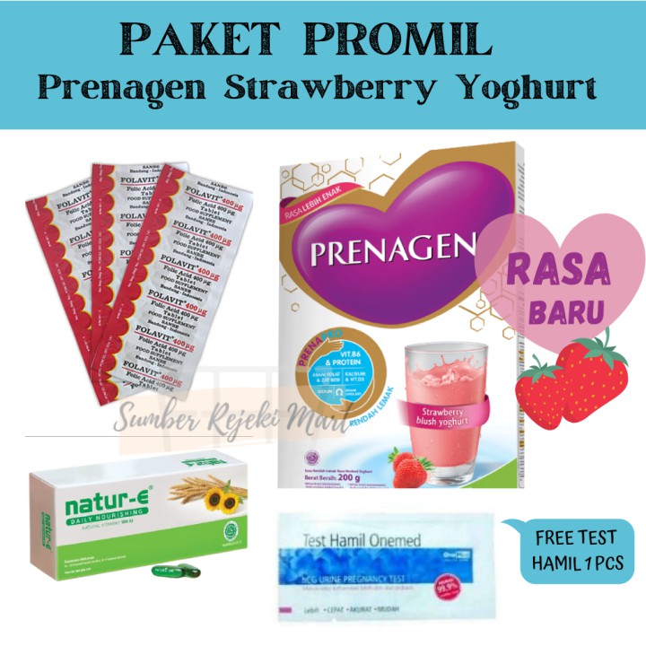 Paket Promil Prenagen Strawberry Yoghurt Indonesia