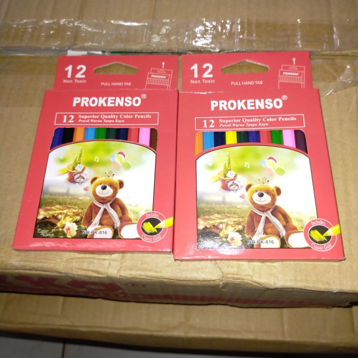 

Terbatas Pensil Warna 12 Warna Prokenso (12 Set) Diskon
