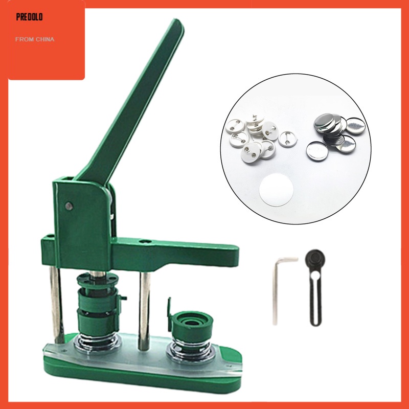 [In Stock] Button Maker Machine Round Badge Press Punch Press Pinback Supplies