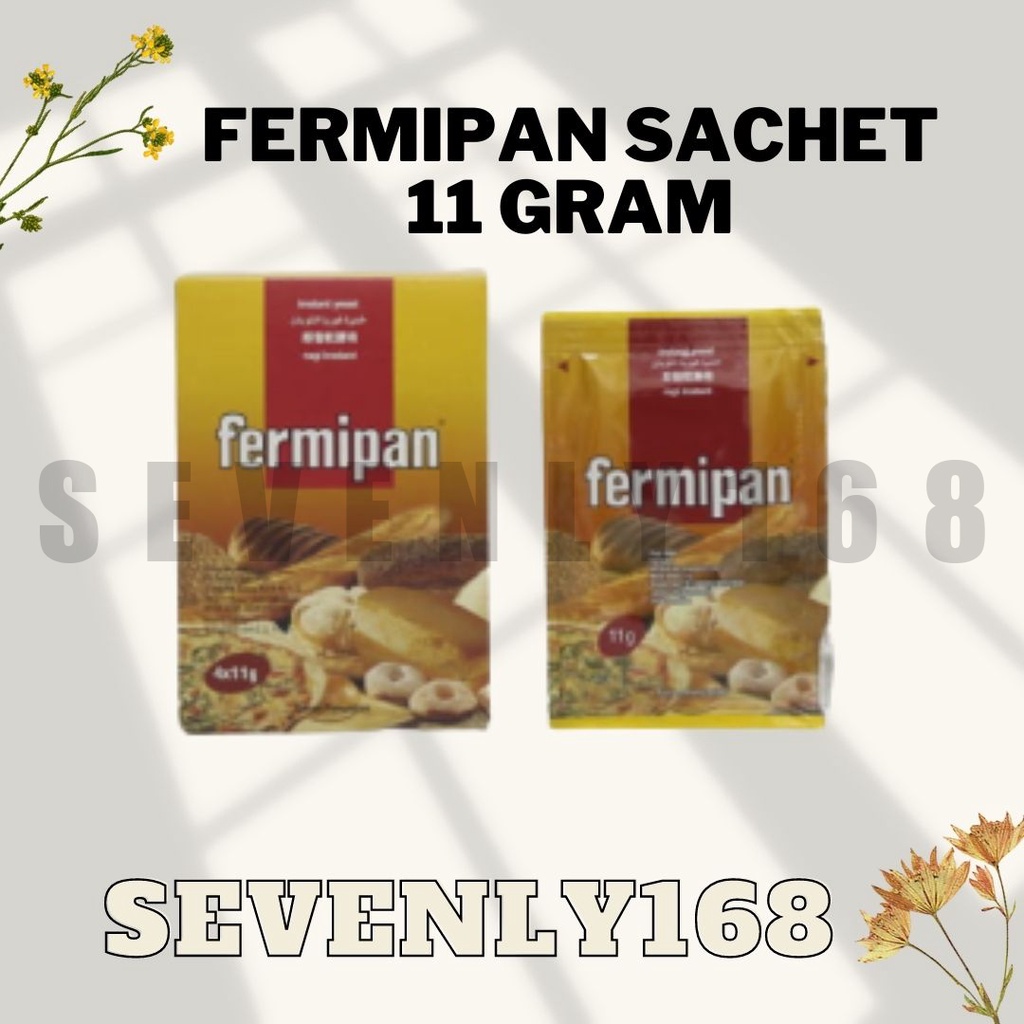 

Fermipan Sachet 11 gram / Ragi Instant / Instant Yeast (ECERAN)