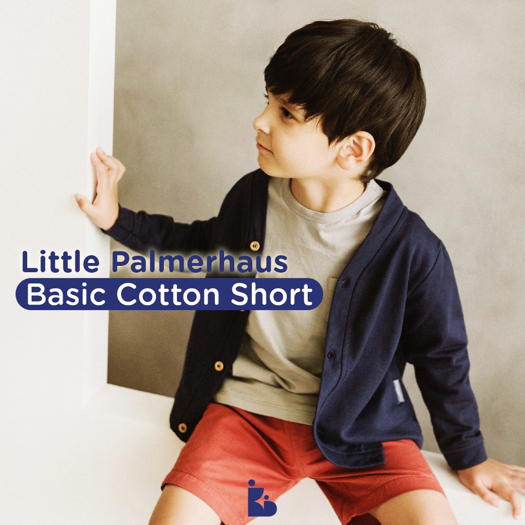 Little Palmerhaus Basic Cotton Short | Celana Anak