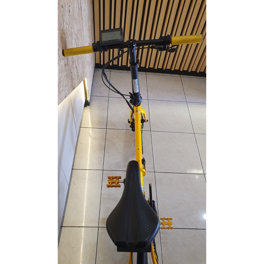Sepeda  Fnhon Storm Kuning E-Bike