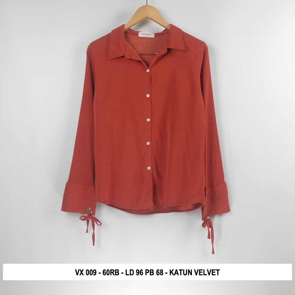 Thrift Blouse Vintage | Kode V4-VX 009