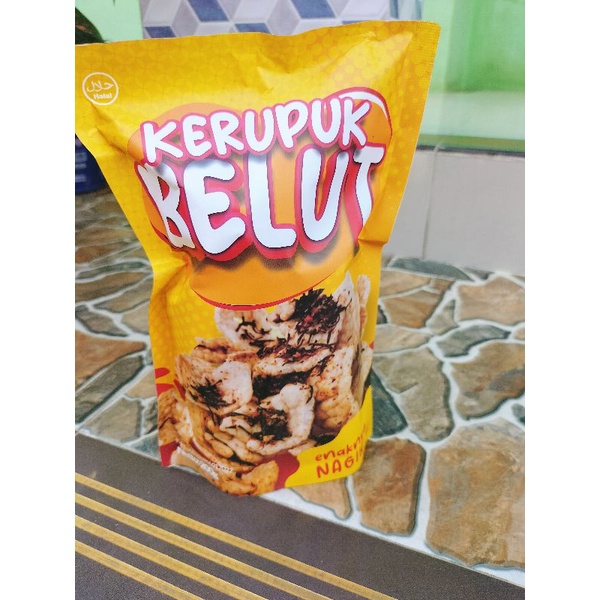 

kerupuk belut