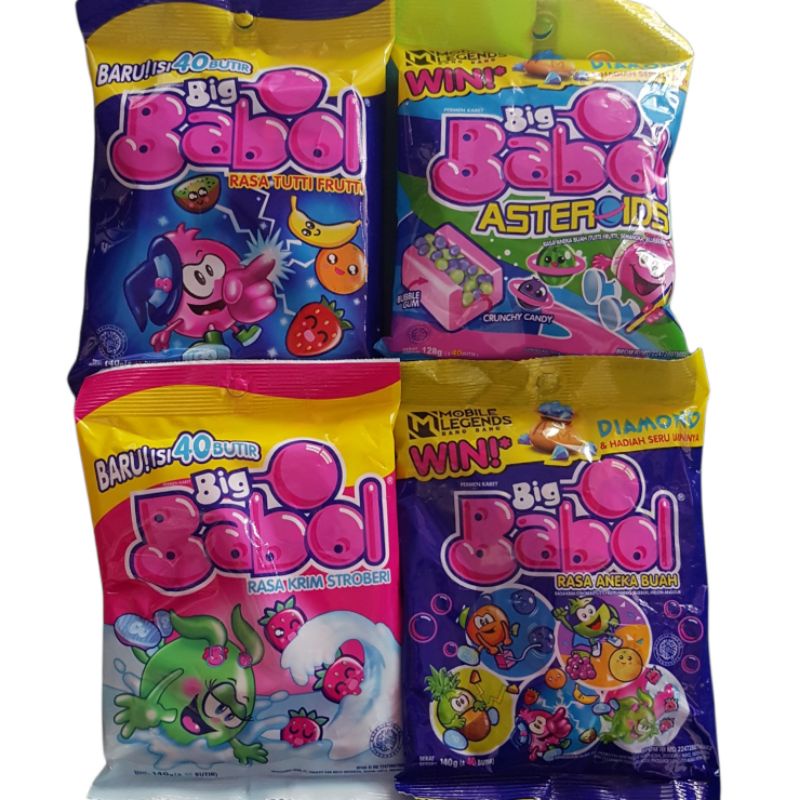 

Permen Big Babol 140gr