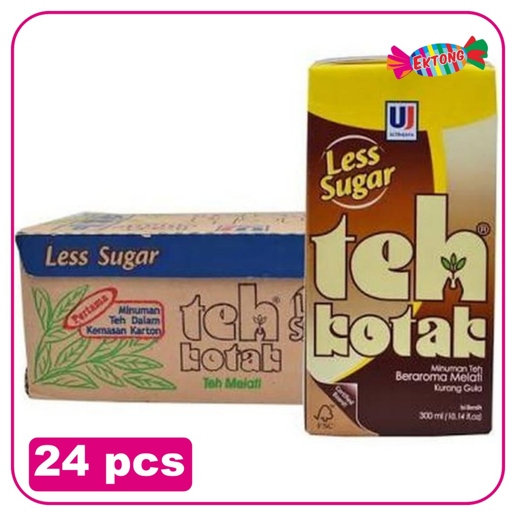 

TEH KOTAK LESS SUGAR 300 ML / KURANG GULA ( 1 DUS ISI 24 PCS )