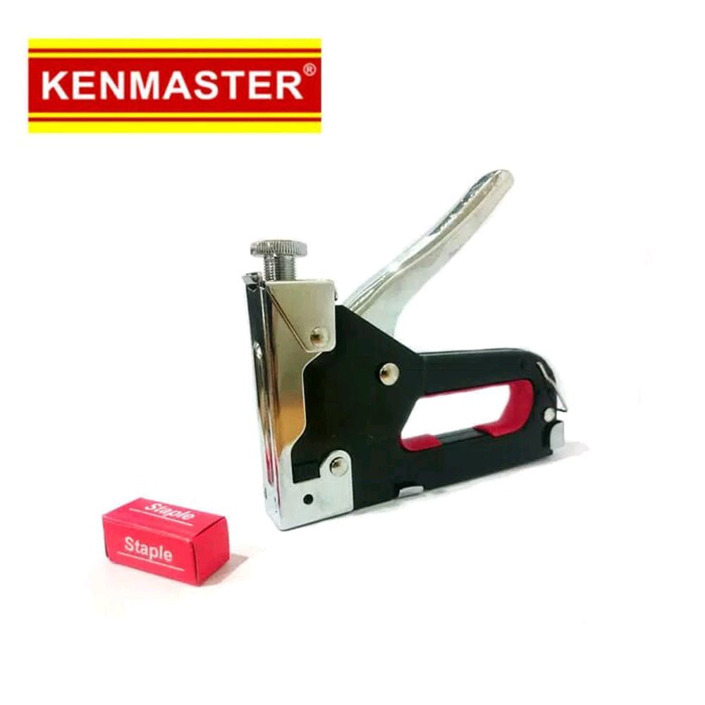 

staples tembak besar KENMASTER 4 14mm gun tacker stapler tembak jok motor steples besar
