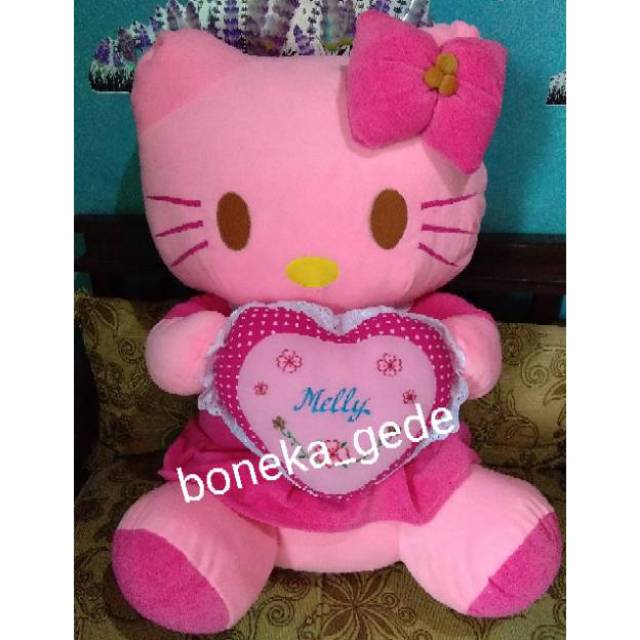 Boneka Hello kitty Super Jumbo Bordir nama