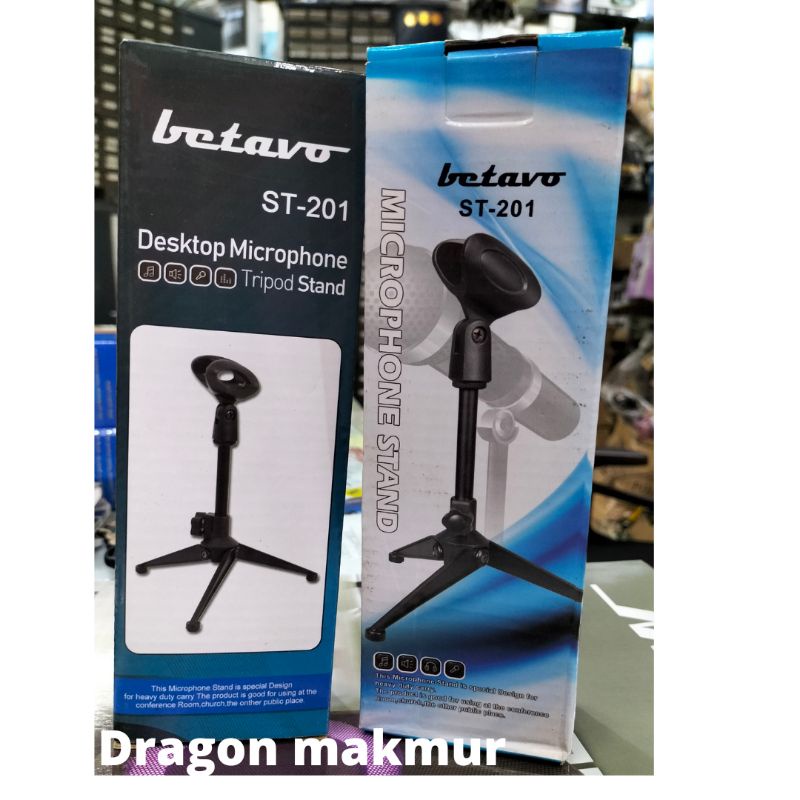 tiang mic betavo St 201/tiang mic meja/st201/stand mic