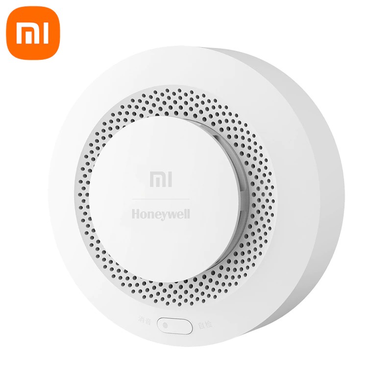 Alat Pendeteksi Asap Xiaomi Honeywell Smart Fire Alarm Smoke Detector Alat Deteksi Asap - JTYJ-GD-031MI/BB - White