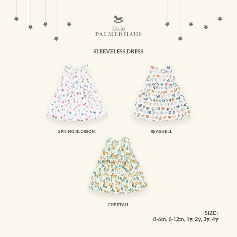 sleeveless dress little palmerhaus/dress bayi/bajubayi