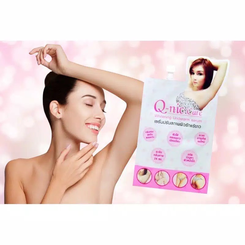 QNIC CARE Whitening Underarm Serum Thailand / Q-Nic / Topping Balm / Pemutih Ketiak / Dark Spot