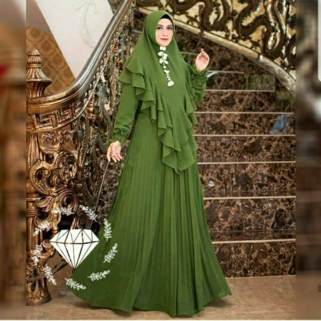 SYARI LUSIANA PRISKET, MOSCREPE, GAMIS, MUSLIM