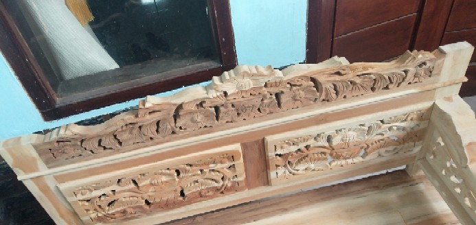 Kursi Jati Kursi Tamu Jati Karawang Selendang Kursi Sudut Rahwana Kursi Pojok