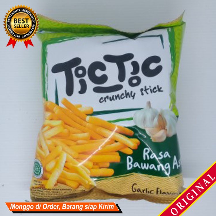

Jajanan Snack camilan keluarga Sajian bekal menyenangkan TicTic Crunchy Stick 70g