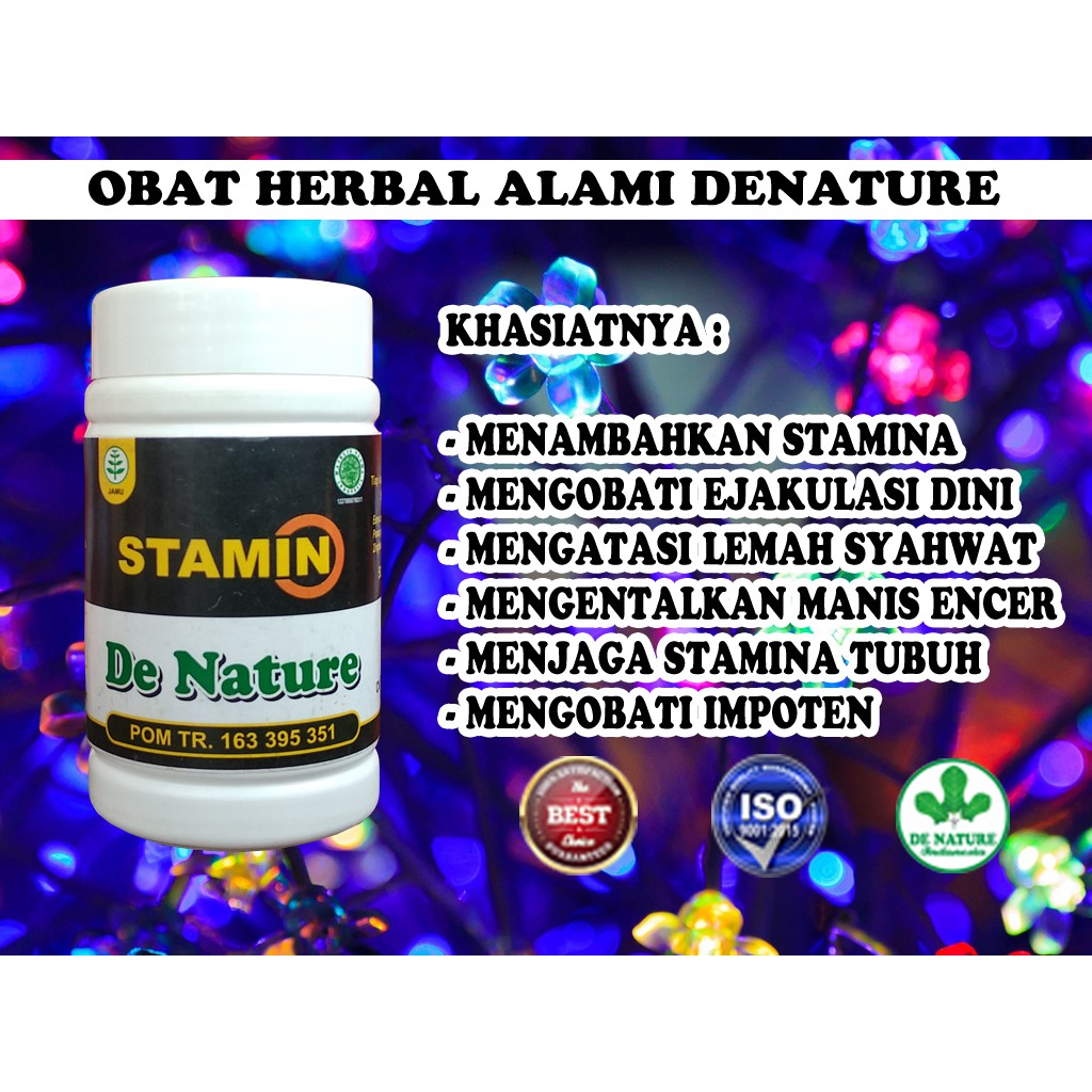 STAMIN|OBAT Ejakulasi Dini Ampuh | Mengobati Impoten, Mani Encer, Susah Terangsang, Libido ORIGINAL-3