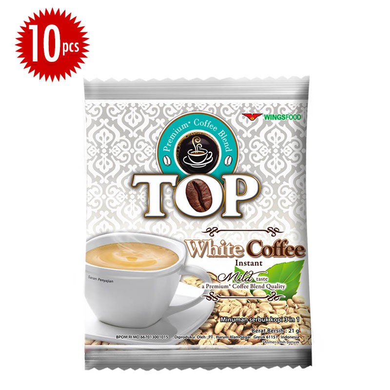 

Top White Coffee 21 gr x 10 pcs