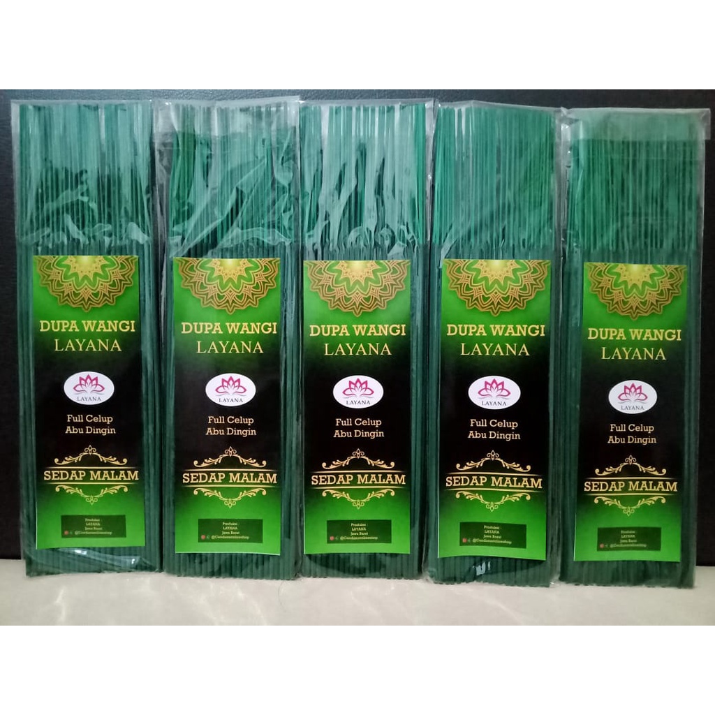 Dupa Wangi Layana Stik Hijau Aroma Sedap Malam 110 Gram