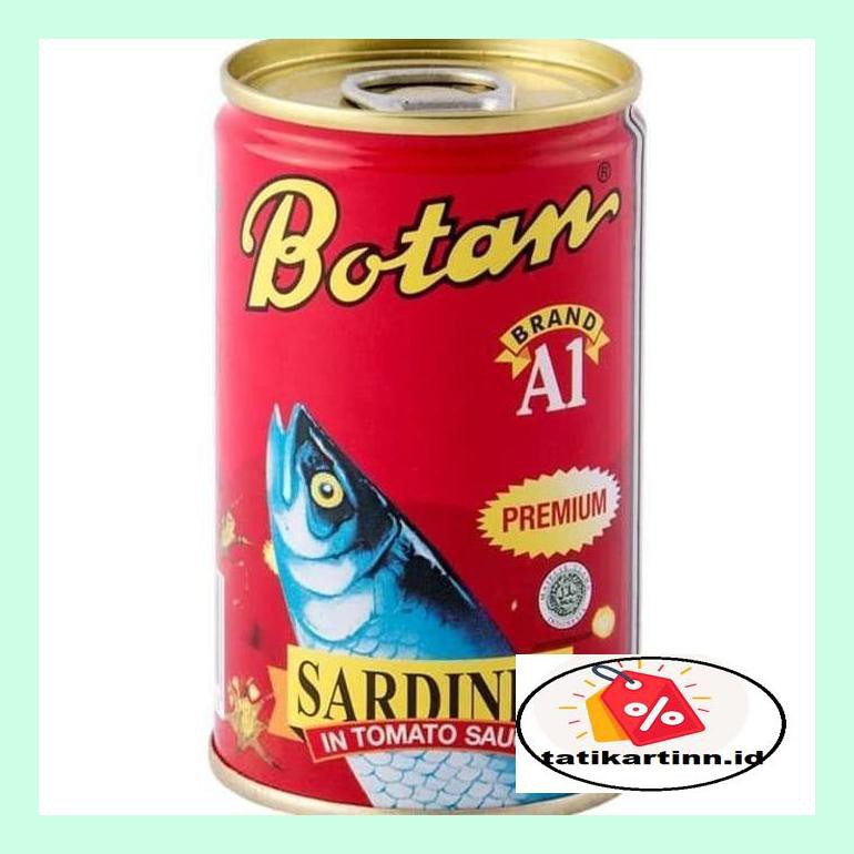 

T4Tksot Botan Sardines Ikan Sardines Dalam Saus Tomat 155 Gram Sotytat