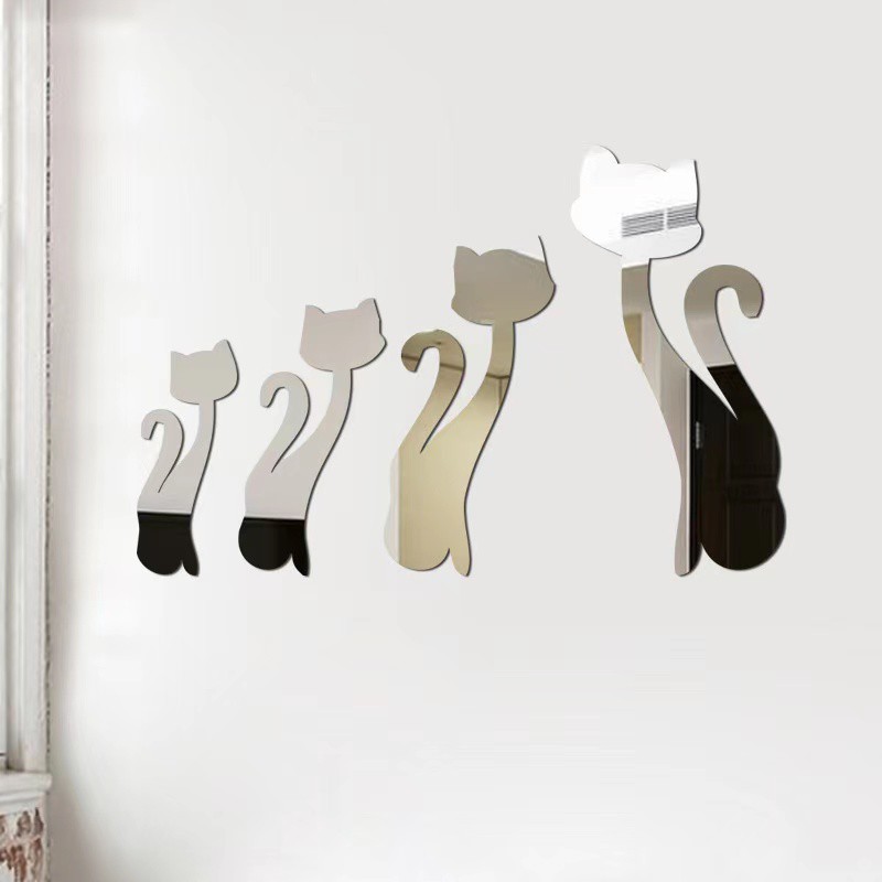 

(Full Size)Stiker Dekorasi Dinding Kucing