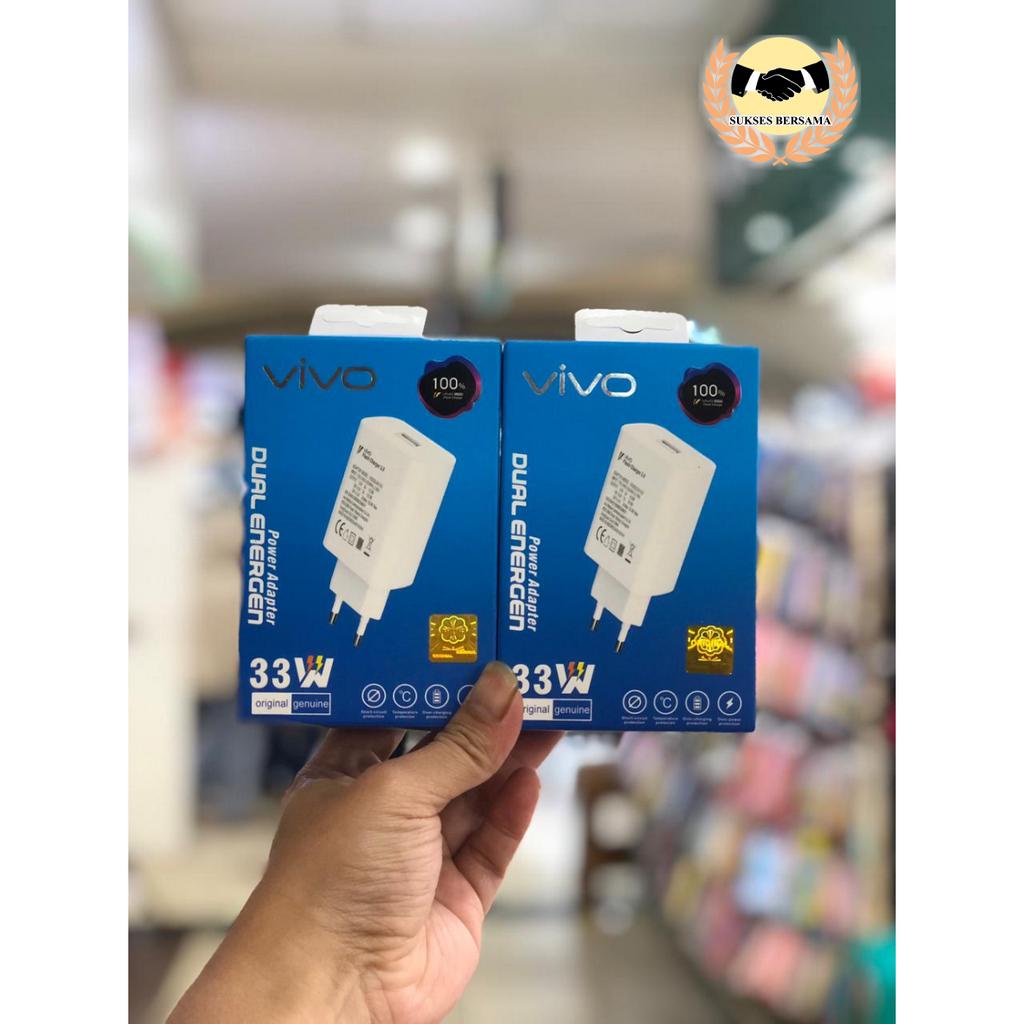 BATOK ADAPTER / KEPALA CHARGER VIVO 33WATT ORIGINAL 100% FAST CHARGER Vivo y91 y93 y95 y91c y71 y81 y83 y20 y30 y50 y01 y02 y16 y22 y35 y12 y15 y17 y19 v11 V11pro v15 V15pro v19 v20 v21 v23 V25 v27 v27e Z1pro S1pro x30 x50 x60 pro x70 pro BSB8024